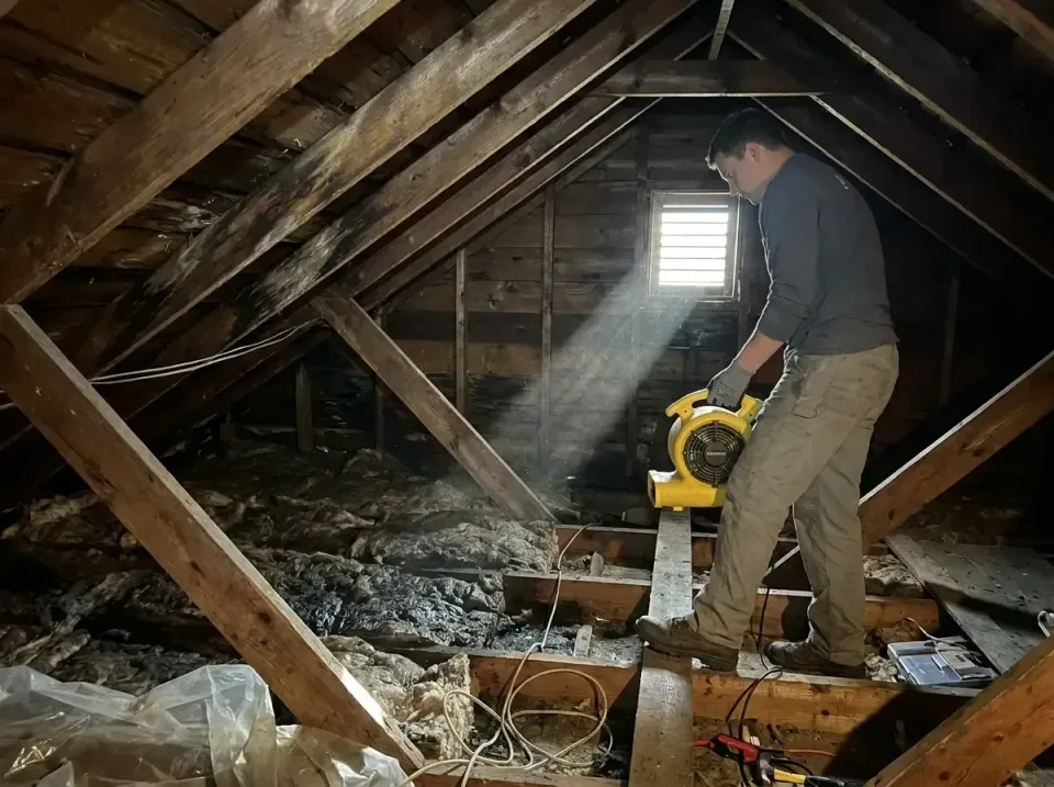 attic-water-damage-drying-proc-007 — frequently asked questions, Emergency Water Extraction & 24/7 Flood Response in Mountai…
